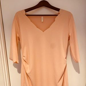 Pink Maternity Dress